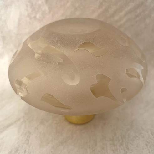 Vaporisateur de parfum poire artisanal champagne dépoli 200 ml envers