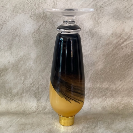 Vaporisateur de parfum poire artisanal sur pied bicolore 120 ml envers