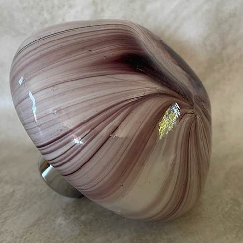 Vaporisateur de parfum artisanal poire tourbillon aubergine 160 ml profil