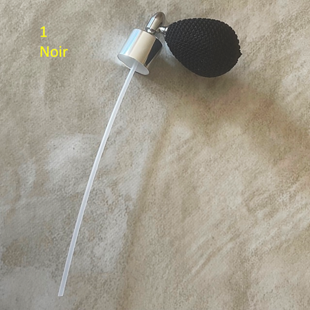 Poire de rechange pour vaporisateur de parfum courte 1 noir