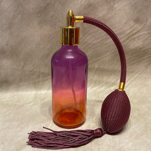 Vaporisateur de parfum poire rétro verre bicolore 100 ml