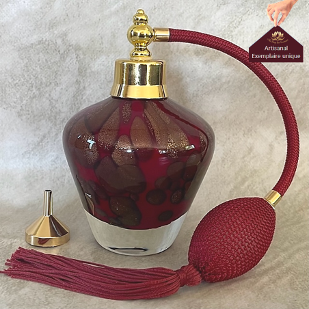 Vaporisateur de parfum artisanal bordeaux 150ml