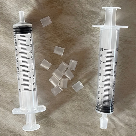 Seringue pompe pour transfert de parfum atomiseur de parfum serti