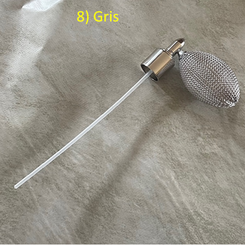 Poire de rechange pour vaporisateur de parfum courte 8 grise