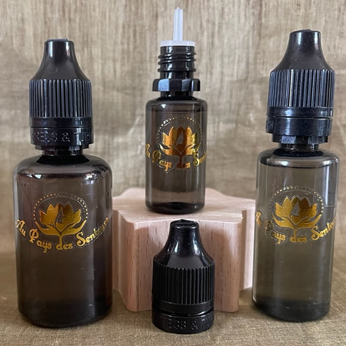 Concentré de parfum essence de parfum sans alcool conseillé en senteur mixte Puisoulie H40 10, 15 ou 30 ml