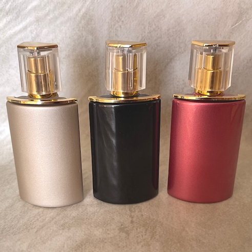 vaporisateur de parfum buste vide et rechargeable de dos