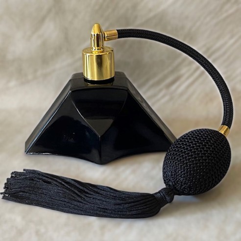 Vaporisateur de parfum poire triangle noir