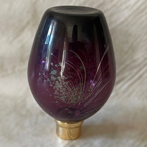 Vaporisateur de parfum poire artisanal lie-de-vin envers face 2