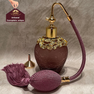 Vaporisateur de parfum artisanal poire lie de vin