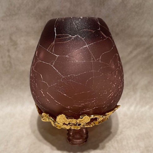 Vaporisateur de parfum artisanal poire lie de vin envers