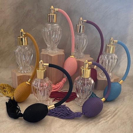 vaporisateur de parfum poire modèle boule sur pied 30 ml  poire longue