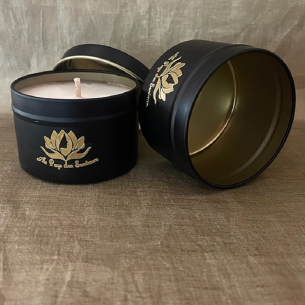 Duo maison parfumée Bougie artisanale & parfum d' intérieur sans alcool Marque Au pays des senteurs 2