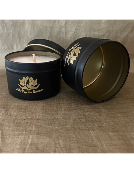Bougie artisanale cire de soja naturelle biodégradable sans OGM ni pesticides Marque Au pays des senteurs