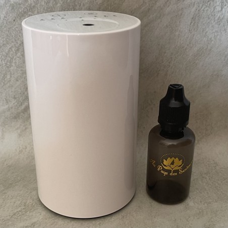 Diffuseur de parfum nébuliseur nomade plus 30 ml de concentré de parfum pur offert