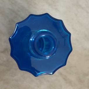 Vaporisateur de parfum poire, vide et rechargeable modèle verre bleu rétro 70 ml 2