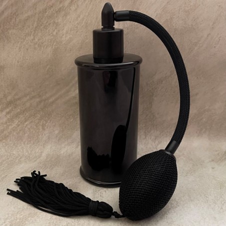 Vaporisateur de parfum poire noire vide et rechargeable modèle noir tube 100 ml