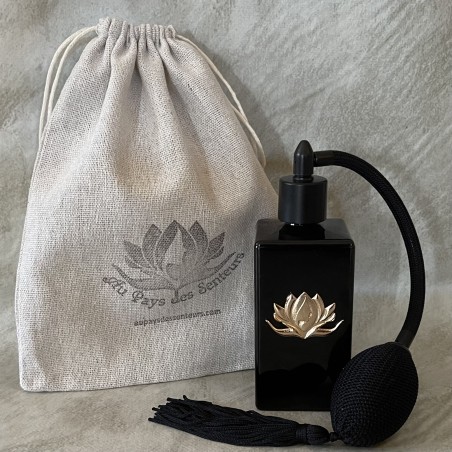 Vaporisateur de parfum poire en verre vide et rechargeable décoration artisanale  Marque Au pays des senteurs