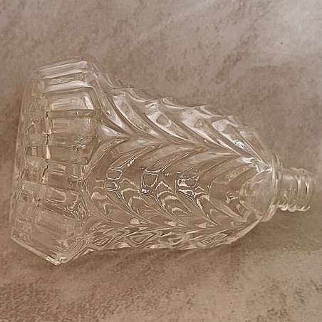 Vaporisateur de parfum artisanal en cristal atomiseur poire modèle Palmier couché