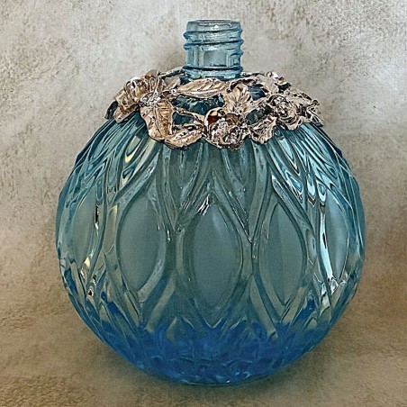 Vaporisateur de parfum poire bleue facettes 230ml ouvert