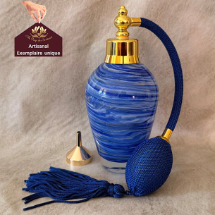 Vaporisateur de parfum poire bleue électrique artisanal