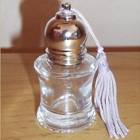 Roll-on en verre vide et rechargeable 4 ml pompon (N1)  - 1