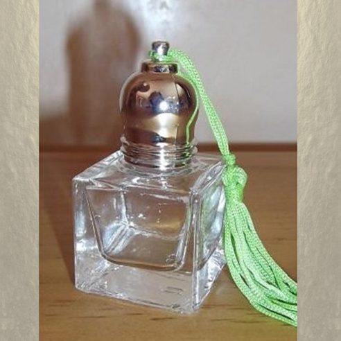 Roll-on de parfum en verre vide et rechargeable double  applicateur