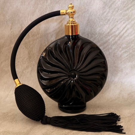 Vaporisateur de parfum Marcel Franck noir artisanal