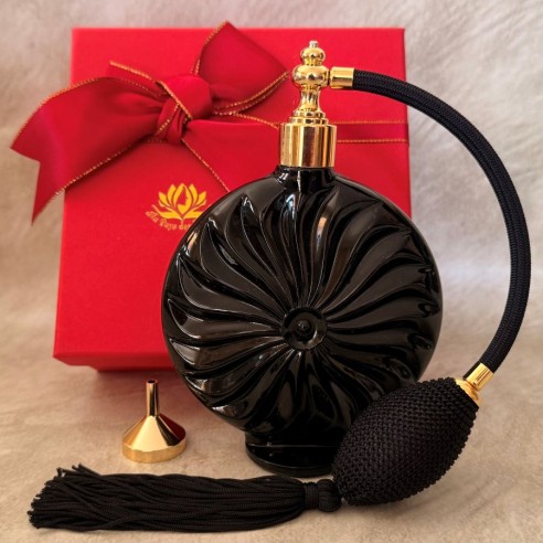 Vaporisateur de parfum Marcel Franck noir coffret cadeau