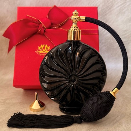 Vaporisateur de parfum Marcel Franck noir coffret cadeau
