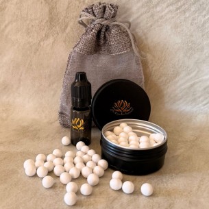 Diffuseur de parfum perles en céramique parfumées