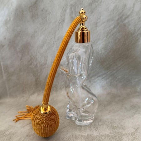 Vaporisateur de parfum buste gamme création monture artisanale  Marque Au pays des senteurs profil 2