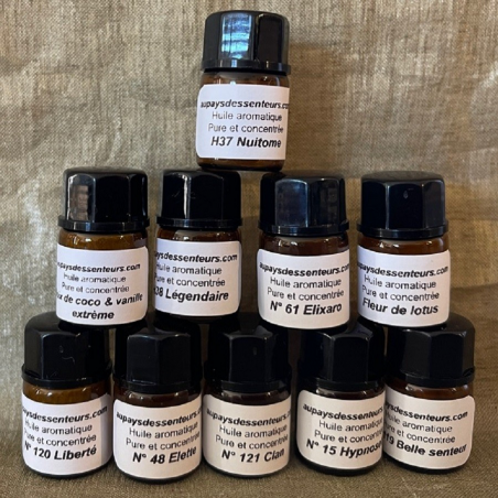 Concentré de parfum 10 x 2 ml Musc enchanteur