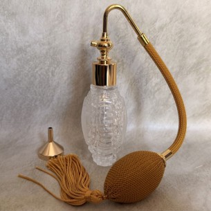 Vaporisateur de parfum cœur artisanal en cristal 2