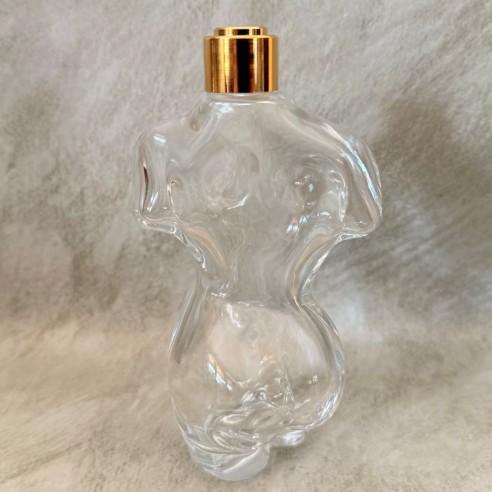 Vaporisateur de parfum buste gamme création monture artisanale poire noire dos  Marque Au pays des senteurs