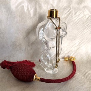 Vaporisateur de parfum poire buste gamme création bracelet artisanal strass swarovski  Marque Au pays des senteurs 2