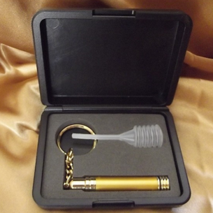 Stylo applicateurs de parfum porte clés roll on bille métal  - 1 2