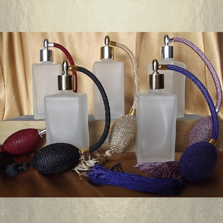 Vaporisateur de parfum poire verre rectangle opaque poire 100 ml  - 1