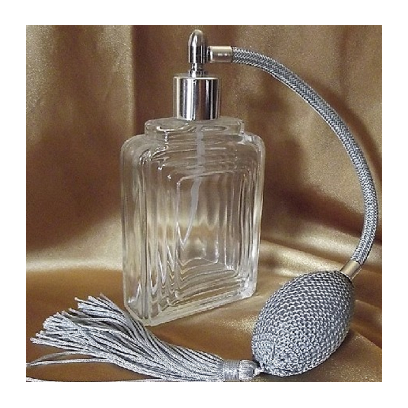 Vaporisateur de parfum poire carré relief 110 ml vide et rechargeable  - 6