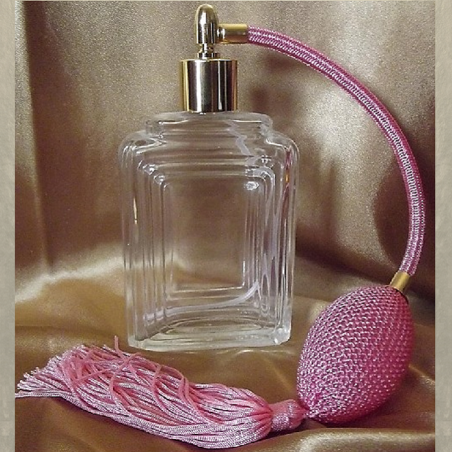 Vaporisateur de parfum poire carré relief 110 ml vide et rechargeable  - 4