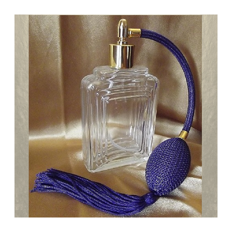 Vaporisateur de parfum poire carré relief 110 ml vide et rechargeable  - 8