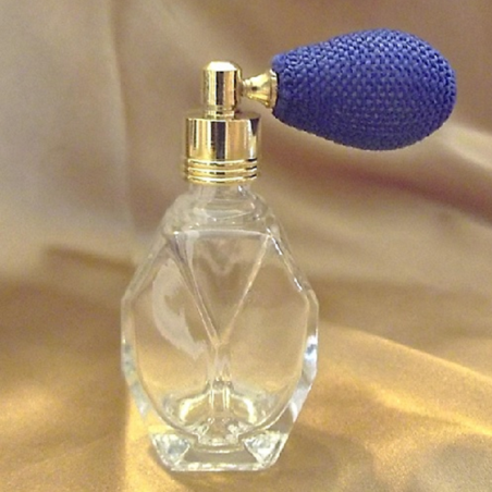 Vaporisateur de parfum poire courte facette 15 ml vide et rechargeable facette  - 4