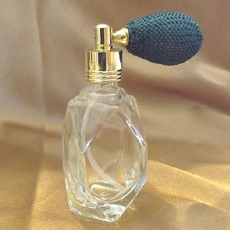 Vaporisateur de parfum poire courte facette 15 ml vide et rechargeable facette  - 2