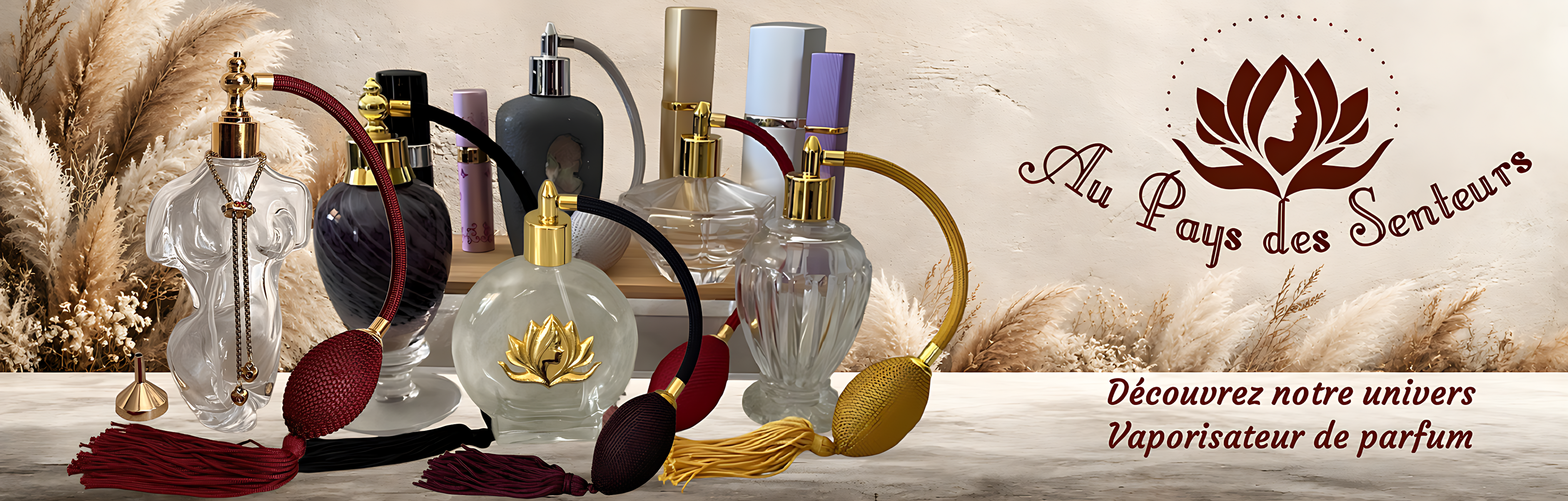 Au pays des senteurs&reg; Officiel Vaporisateurs de parfum